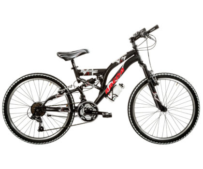 Mtb 24" biammortizzata 18v alluminio naked