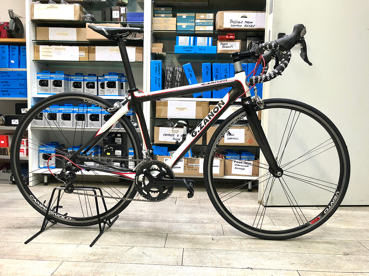 BREDA CICLI - Bici da corsa G.Zanon (Telaio e forcella in Carbonio nuovi)