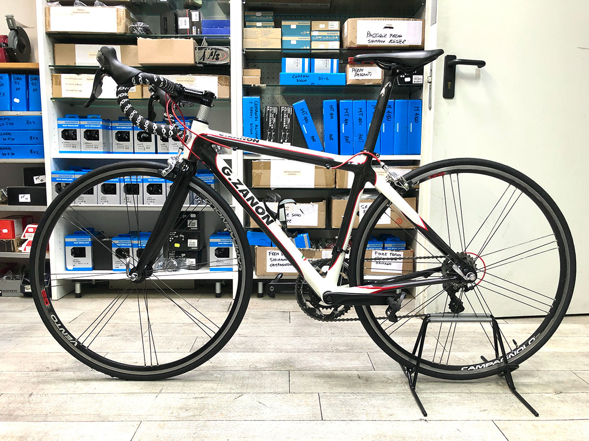 BREDA CICLI - Bici da corsa G.Zanon (Telaio e forcella in Carbonio nuovi)