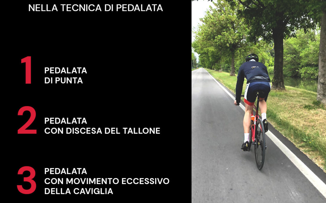 3 errori nella tecnica di pedalata